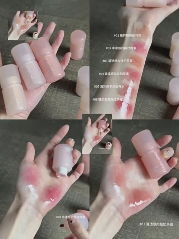 Charger la vidéo : GOGO TALES Gloss à lèvres Pink Glaze Essence 2,7 g