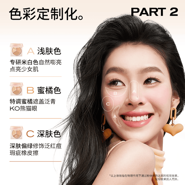 Colorkey Concealer Palette KLQ098 - Chic Decent