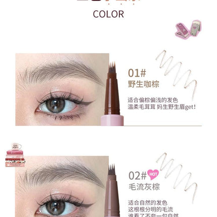 Flortte I Am Super Beauty Liquid Eyebrow Pen FLT063 - Chic Decent